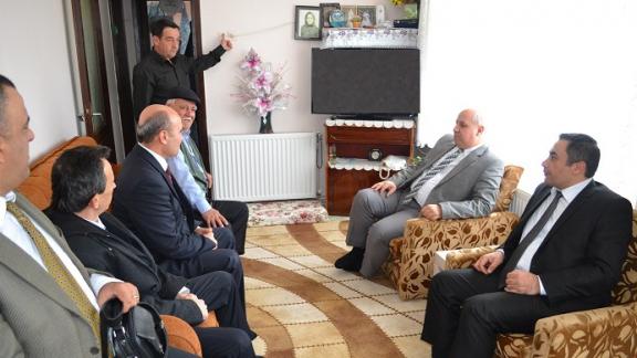 18 Mart Şehitler Günü Münasebetiyle Şehit Piyade Ercan AY´ın Ailesine Ziyaret Düzenlendi