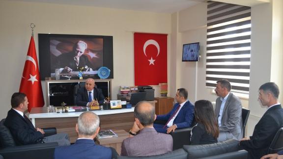 MHP Süleymanpaşa İlçe Yönetim Kurulu Üyeleri Müdürlüğümüzü Ziyaret Etti