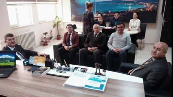 Süleymanpaşa Kaymakamı Sayın Ahmet ATILKAN Müdürlüğümüze veda ziyaretinde bulundu