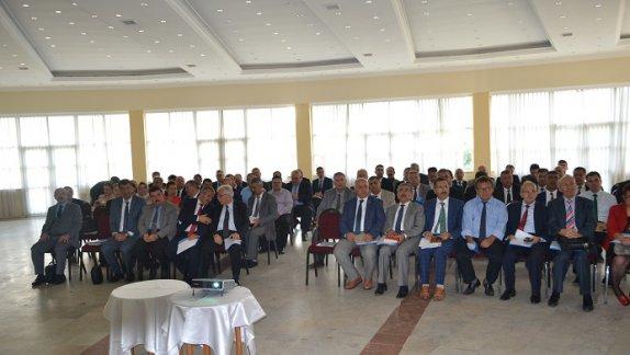 Süleymanpaşa Mesleki ve Teknik Anadolu Lisesinde "2017-2018 Öğretim Yılı Başı Mesleki ve Teknik Eğitim Müdürleri" toplantısı düzenlendi