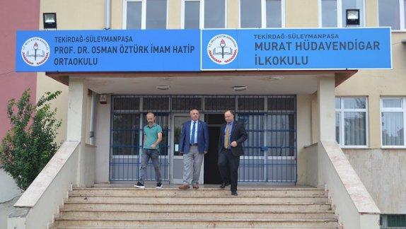 İlçe Milli Eğitim Müdürümüz Sayın Ünal MAMUR, Prof.Dr.Osman Öztürk İmam Hatip Hatip Ortaokulu ve Murat Hüdavendigar İlkokulunu ziyaret etti