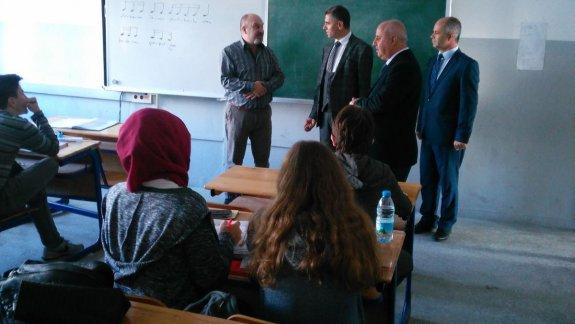Süleymanpaşa Kaymakamı Sayın Arslan YURT, Tuğlacılar Anadolu Lisesini ziyaret etti