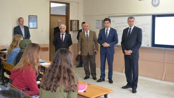 Süleymanpaşa Kaymakamı Sayın Arslan YURT, Tekirdağ Anadolu Lisesini ziyaret etti