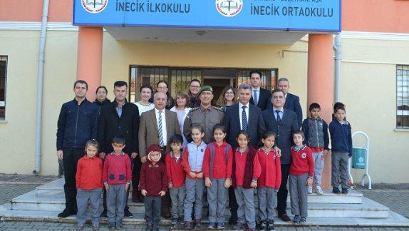 Süleymanpaşa Kaymakamı Sayın Arslan YURT, İnecik İlkokulu-Ortaokulunu ziyaret etti