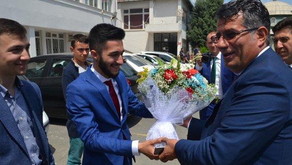 Milli Eğitim Bakanlığı Teftiş Kurulu Başkanı Sayın Atıf ALA, Tekirdağ Anadolu İmam Hatip Lisesini ziyaret etti.