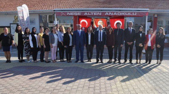 Tekirdağ Valisi Sayın Mehmet CEYLAN, Şehit Öğretmen Neşe Alten Anaokulunu ziyaret etti.