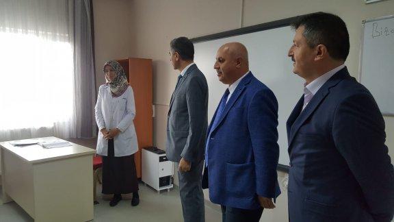 Süleymanpaşa Kaymakamı Sayın Arslan YURT, Uluslararası Şehit Münür Alkan Anadolu İmam Hatip Lisesini ziyaret etti