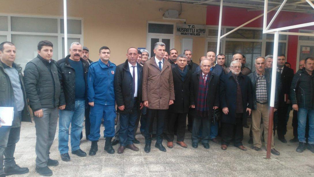 Süleymanpaşa Kaymakamı Sayın Arslan YURT Başkanlığında, Nusratlı Mahallesinde "Güvenlik Toplantısı" düzenlendi