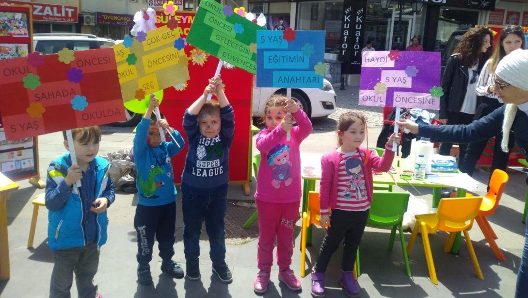 Süleymanpaşa Anaokulumuz  "Okul Öncesi Tanıtım Şenliği" etkinliğine katıldı