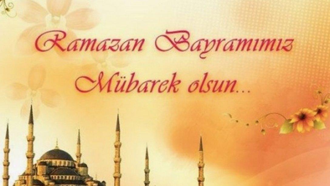 İlçe Milli Eğitim Müdürümüz Sayın Ebubekir ATİLLA'nın Ramazan Bayramı Kutlama Mesajı