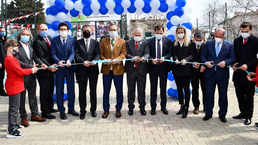 Süleymanpaşa Belediyesi Tarafından Yaptırılan Nurettin Ekmekçioğlu İlkokulu Çok Amaçlı Spor Alanının Açılış Töreni Gerçekleştirildi