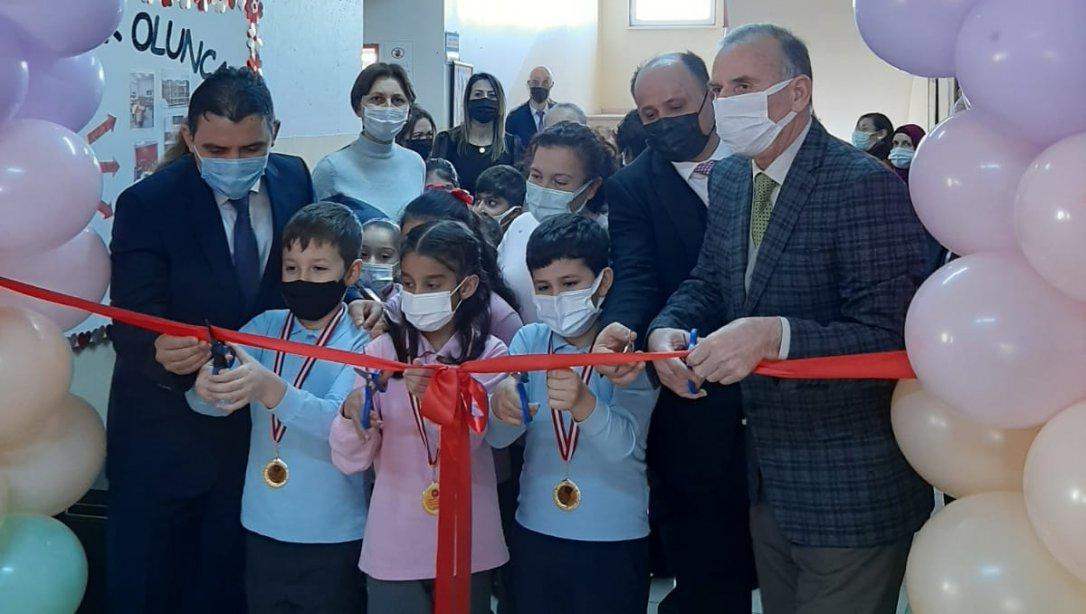 İlçemiz Murat Hüdavendigar İlkokulu Kütüphane Açılış Töreni Gerçekleştirildi
