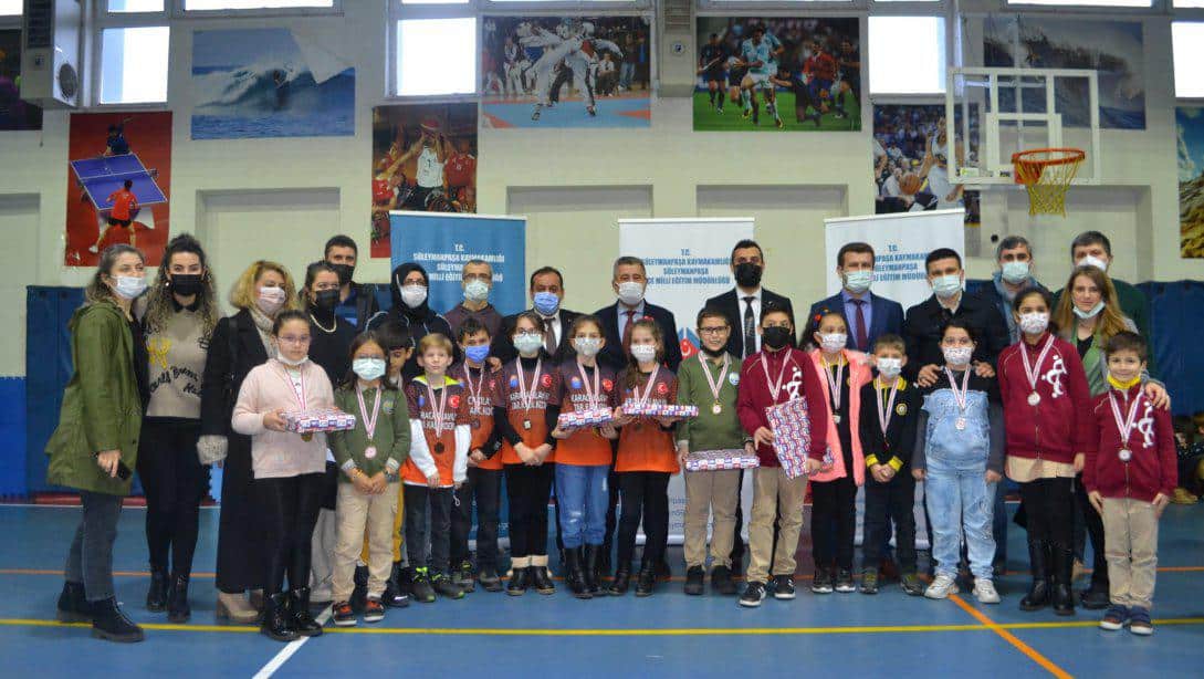 Akıl ve Zeka Oyunları Turnuvası İlçe Finalleri İlkokul Müsabakaları Tamamlandı