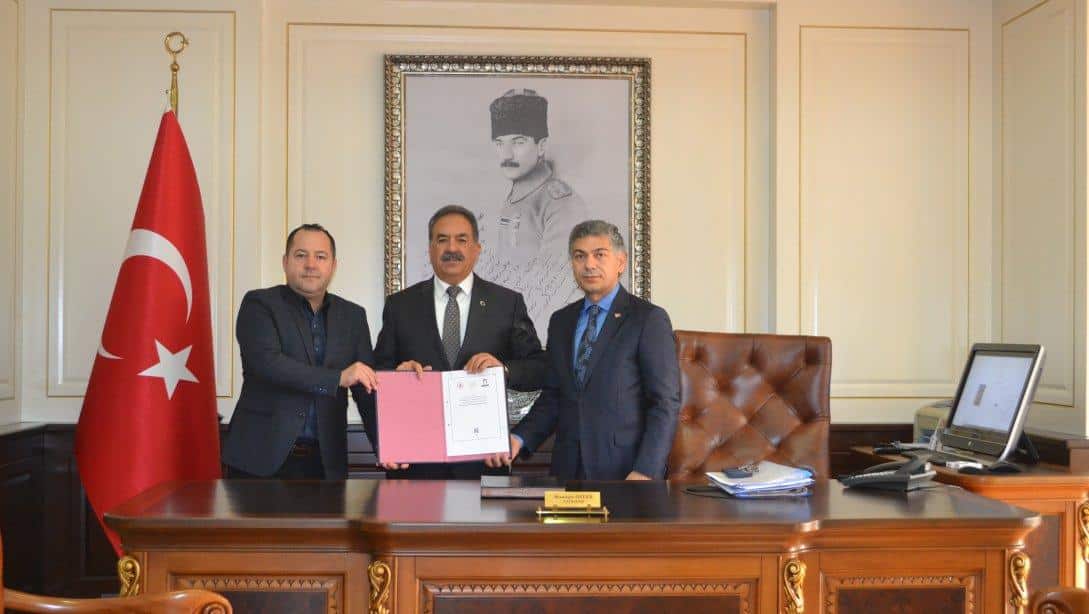 Süleymanpaşa Kaymakamlığı, Müdürlüğümüz ve Asyaport Liman A.Ş. Arasında Mesleki Eğitim İşbirliği Protokolü Protokolü İmzalandı.