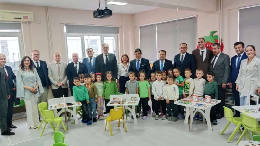 İl Millî Eğitim Müdürü Dr. Aziz Yeniyol, Çınarlı Anaokulunda 